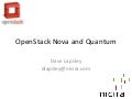Openstack Nova and Quantum