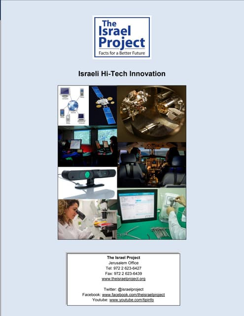 Israeli Hi-Tech Innovation