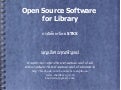 Open Source Software for Library :  STKS