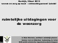 Marc Martens (ir.architect en ruimteplanner) - Ruimtelijke uitdagingen voor de woonzorg