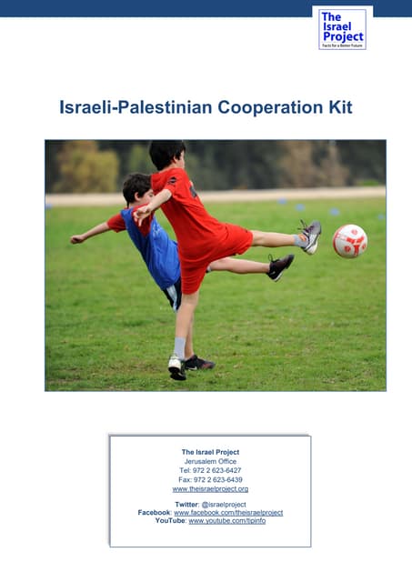 Israeli-Palestinian Cooperation Kit