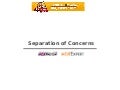 Separation of concerns - DPC12
