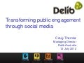 Transforming public engagement through social media