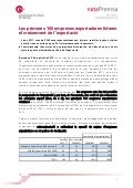 Nota de premsa Memòria Econòmica de Catalunya 2011
