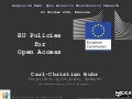 Open Science at the European Commission