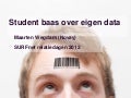 #SNRD12 Maak student baas over eigen data