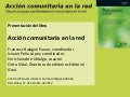 Presentación del libro "Acción comunitaria en la red"