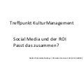 Social Media und der ROI: Passt das zusammen?