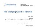 The changing world of libraries