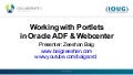 Working with Portlets in ADF and Webcenter