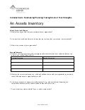 Diversify Your Fundraising: Worksheets