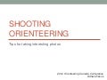 Orienteering photography