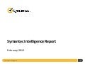 2012 February Symantec Intelligence Report