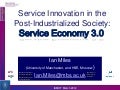 Service economy 3.0