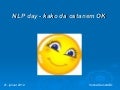 NLP day: kako da ostanem OK - Vesna Samardžić