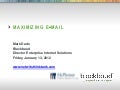 2012 McPherson Maximizing Email final