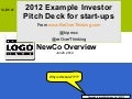 2012 sample investor preso
