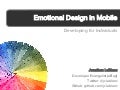 Emotional Design for Mobile