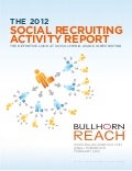 2012 Social Recruiting Activity Report
