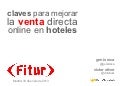 Mejorar la venta directa online en hoteles