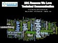 101 Things We Love About Tech Comm