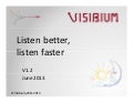 Listen better listen faster - v1.2