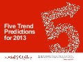 2013 Digital & Social Marketing Trend Predictions (re-post of my presentation on Social@Ogilvy slideshare)