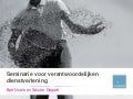 Dienstverlening - seminarie voor VVSG (2012-2013)