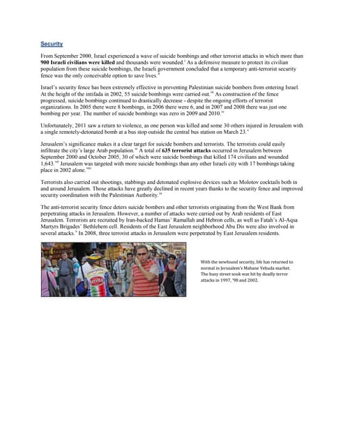 Jerusalem: Equal rights and access