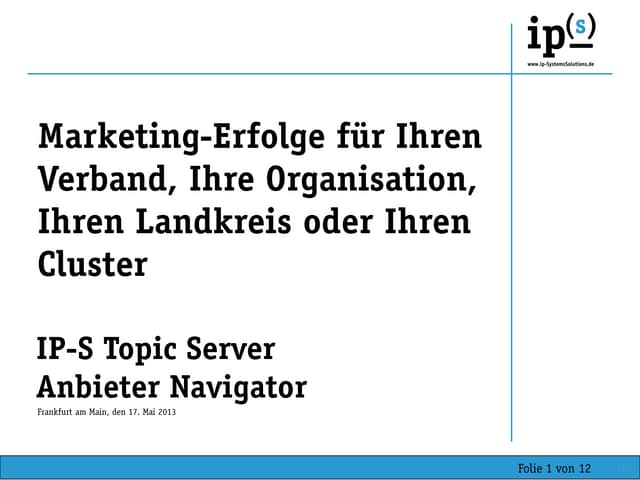 201305007 verband topic server_v1