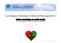 NIBAA Leergang Strategisch Brandmanagement - online marketing en social media