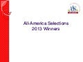 2013 aas winners