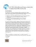 Canada--2013 FDA Global Electoral Fairness Audit Report