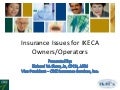 Insurance Issues for IKECA Owners/Operators