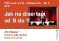 Psaní disertace od B do Y - workshop - 1h13m15s