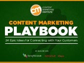 Content Marketing Playbook 2013 - 2...