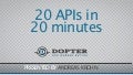 20 APIs in 20 minutes