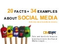 20 facts and 34 examples about social media