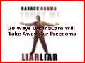 20 Ways Obamacare Will Take Away Our Freedoms