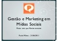 Palestra Online - Mais que Monitoramento - Gestão e Marketing em Mídias Sociais (Papos na Rede)