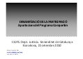 Dinamització de la participació. Aportacions del programa Compartim. Maria Jesús Salido