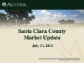 Santa Clara County Housing Market Update July 2012