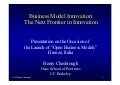 Business Model Innovation By H Chesbrough