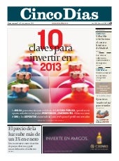 22-12-2012 Cinco Días Claves para invertir en 2013