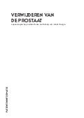 Verwijderen van de prostaat met behulp van robotchirurgie