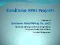 Sumitomo Metal Mining Co.,Hydrometallurgical Processing Plant For Low Grade Nickel Ores - 