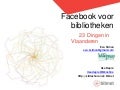 Facebook voor bibliotheken