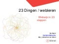 23dingen - webwijs in 23 stappen