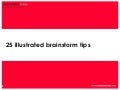 25 illustrated brainstorm tips