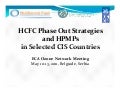 hpmp status and trends in selected article 5 and ceit countreis 